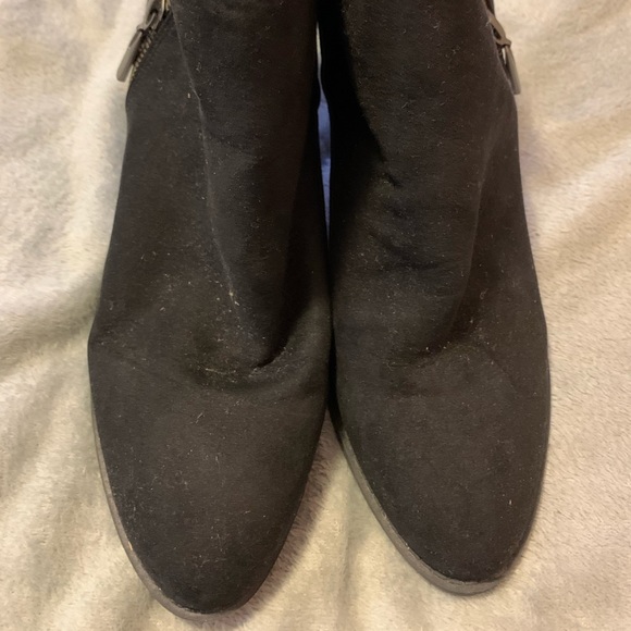 Black suede like boots - Picture 5 of 5